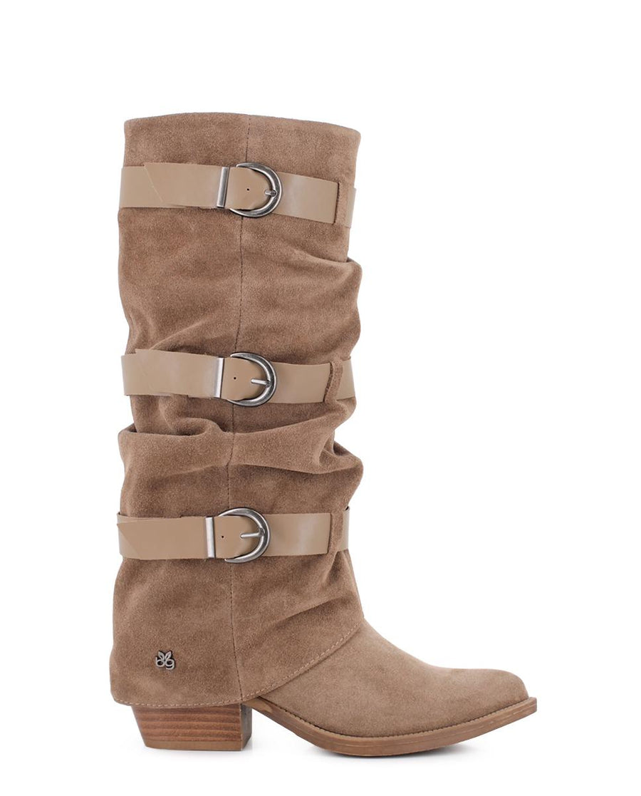 Botas de Piel Blogger Zielo Arena Mujer